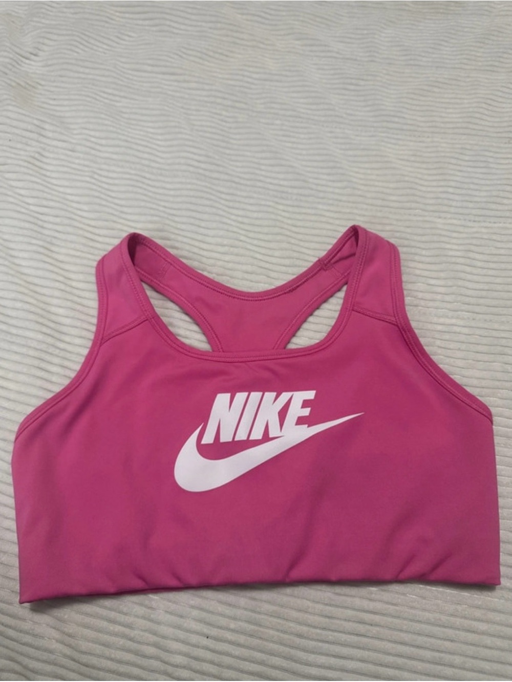 Nike Pink Racerback Swim Sports Bra Top
